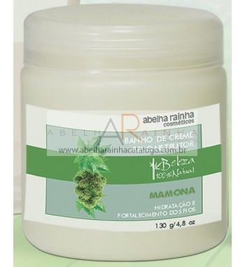 BANHO DE CREME RECONSTRUTOR MAMONA 130 G