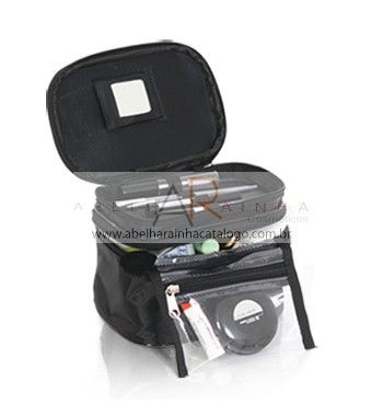 FRASQUEIRA COM ESPELHO PRETA